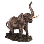 Статуетка - Слонче с бивни, 12 см
