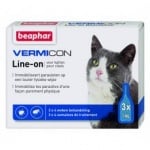 "Vermicon" - Високоефективен Спот он без инсектицид за котки