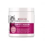 Opti Hair Cat 130гр - добавка към храната за котки за лъскава козина и здрава кожа и за периодите на смяна на козинат