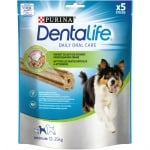 Лакомсво за кучета от средни породи за устна хигиена PURINA DENTALIFE Sticks , 115гр