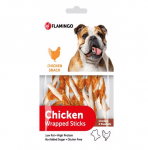 Лакомство за куче Chick'n Snack - солети обвити с пилешко месо от Karlie, 65гр