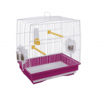 Правоъгълна клетка за канарчета, екзотични и малки птици - CAGE REKORD 2 н- два размера