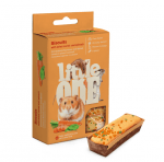 Лакомство за гризачи - Моркови и спаначени бисквити, Little One, 35 g