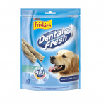 Лакомство за добра дентална хигиена за кучета в зряла възраст от средни породи PURINA FRISKIES Dog Dental Fresh , 180гр.