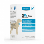 Хранителна добавка за кучета Dynamopet DìFlo Medium, предназначена за физиологичното благосъстояние на бъбреците и сърцето, 20брх10гр