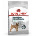 Храна за пораснали кучета от малки породи (до 10кг) с чувствителни зъби Royal Canin Mini Dental Care, две разфасовки