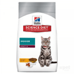 "Hill`s Science Plan Feline Adult Indoor Cat" - Пълноценна храна с пилешко за котки над 1 година живеещи в домашни условия