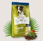 Храна за кучета от дребни породи Happy Dog Мини Нова Зеландия с агнешко месо - три разфасовки