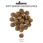 Храна за кучета Chicopee Classic Nature Soft Senior мека, полувлажна за над 7 години с пиле и ориз - 2.00кг; 15.00кг