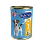 Храна за кученца до 6-месечна възраст Butchers Life Junior - БЕЗ глутен, различни вкусове, 400 гр.