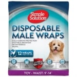Памперси за мъжки кучета Simple Solution 12бр - различни размери M
