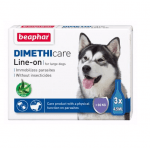 Противопаразитни пипети за кучета от едри породи над 30 кг Dimethicare Line-on Beaphar, с Димeтикон, 3 бр