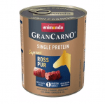 Консервирана храна за куче Animonda GranCarno SP Supreme Pure Horse, с един източник на протеин, с конско месо, 800гр