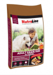 "Nutraline Dog Adult Grain Free" - Храна за кучета с пилешко месо и без зърнени култури