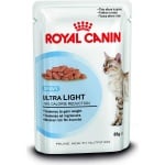 Royal Canin ULTRA LIGHT – пауч за котки, предразположени към напълняване или с наднормено тегло 0.085
