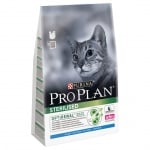 Суха храна за кастрирани котки Purina Pro Plan Sterilised Adult, със заешко месо, три разфасовки