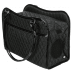 Транспортна чанта за кучета и котки до 5кг Trixie Amina, 18 × 29 × 37см, черна