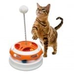 VERTIGO FERPLAST - играчка за котки ,въртележка с пружина -Ø 24 x 36,5 cm