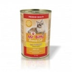 Храна за котки месо в сос Mr. Biffy, 415 гр, различни вкусове