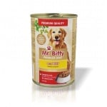 Хапки за кучета в сос Mr. Biffy, два вкуса, 415гр