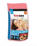 "Nutraline Cat Grain Free Salmon" - Храна за котки с месо от сьомга и без зърнени култури