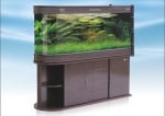 HUL-1500 Двулицев аквариум с шкаф - 365л