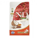 N&D QUINOA SKIN & COAT - Пълноценна храна с киноа и херинга за кучета с чувствителен стомах, за здрава кожа и козина 2.500кг