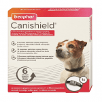 Beaphar Cani Shield - противопаразитен нашийник за кучета против кърлежи, бълхи и пясъчни мухи - два размера