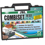 JBL Test Combi Set + NH4 - мини куфарче с 5 теста за основните показатели на водата - pH (3-10), KH, No2, No3, NH4/NH3 и таблица за изчисляване на стойностите на СО2