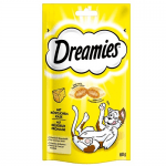 Dreamies - вкусно хрупкаво лакомство за котки с апетитен пълнеж - различни вкусове
