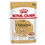 Royal Canin Breed Chihuahua - Консервирана храна специално за израснали кучета чихуахуа над 8 месеца, поддържа доброто храносмилане, помага при засищането на повишения апетит, за здрава кожа и красива козина - 85гр