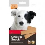 Лакомство за куче Chick'n Snack - мек снакс ленти пилешко и сирене от Karlie, Германия 