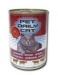 Pet Daily Cat месни хапки за коте 415гр - различни вкусове