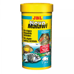 JBL NovoMalawi - Храна за растителноядни цихлиди, люспи с 38% спирулина - 250мл; 1 литър