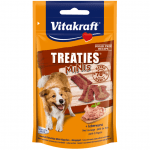 Лакомства за кучета Vitakraft TREATIES MINIS, сочни хапки с лебервурст, 48гр