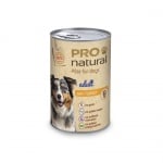 Пастет за куче Pro natural 420гр - два вкуса
