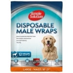 Памперси за мъжки кучета Simple Solution 12бр - различни размери