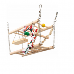 Играчка за хамстери висящ мост с 2 етажа Trixie,  16 × 10 cm