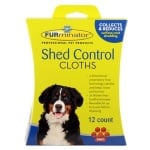 "Shed Control" - Мокри кърпички против падане на козина за куче