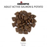 Храна за активни кучета Chicopee Holistic Nature Active Salmon & Potato, със сьомга и картофи, две разфасовки