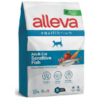 Хранa за възрастни котки с риба Alleva® Equilibrium Sensitive Fish (Adult), 1.5 kg