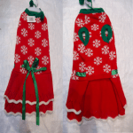 Плетена рокля на снежинки