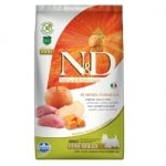 N&D ADULT MINI PUMPKIN - Пълноценна храна за кучета от дребни породи с тиква, с глиганско и ябълка - насипна по 100 гр.