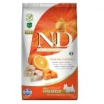 N&D ADULT MINI PUMPKIN - Пълноценна храна за кучета от дребни породи с тиква, с риба треска и портокал