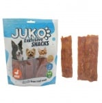Juko, Лакомство за куче и коте, Резини от сушено патешко месо, 250гр