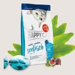 Happy Cat Sensitive Seafish -Храна за чувствителни котки с морска риба - три разфасовки