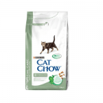 Cat Chow Adult Special Care Sterilised - Балансирана храна за стерилизирани котки със склонност към наднормено тегло, контролира количеството на приеманата чрез храната енергия, съхранява мускулната маса, подпомага пикочопроводите