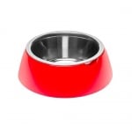 JOLIE ROSSA CIOTOLA  - Стоманена купа за вода или храна за кучета и котки - различни цветове и размери 0,9 литра ЧЕРНА