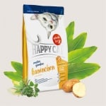 Happy Cat Sensitive Grain Free Rabbit – храна за котки със заешко месо подходяща за дългокосмести котки -  три разфасовки