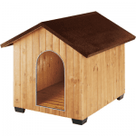 Дървена къща за кучета Ferplast